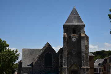 Fototapeta na wymiar Eglise de Saint-Valery-sur-Somme, France