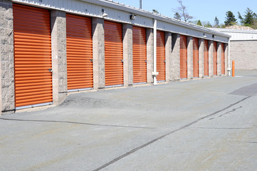 Fototapeta premium Generic Storage Lockers