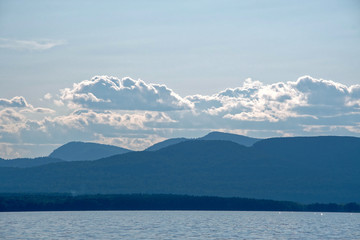 Adirondacks Mountains from Lake Champlain