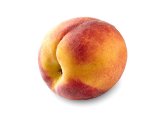 Peach  on white