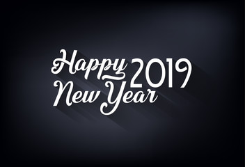 Fototapeta na wymiar Happy New Year 2019. Chienese New Year, Year of the Pig