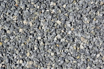 Crushed stone ground floor