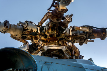 Helicopter Mil Mi-9 “Hip-G” rotor detail