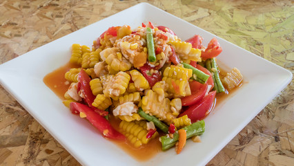 spicy sweet corn salad