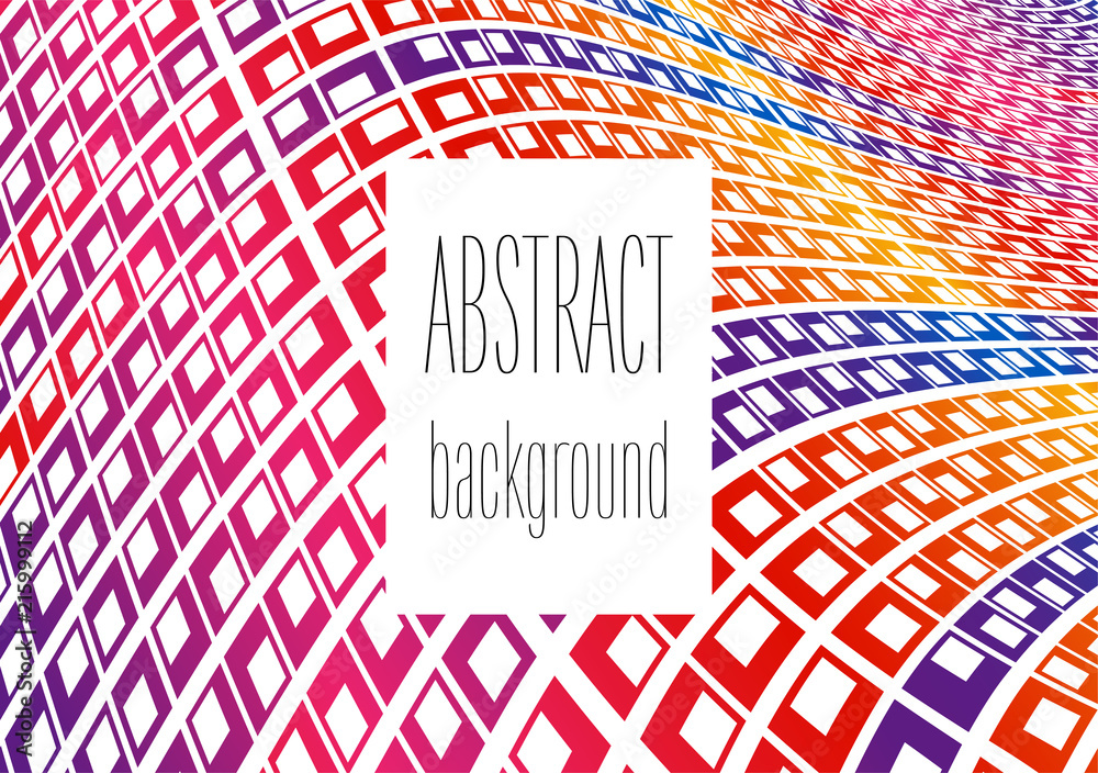 Poster colorful background. vector abstract minimalistic design.