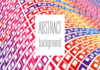 Colorful background. Vector abstract minimalistic design.