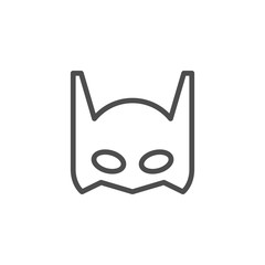 Mask line icon