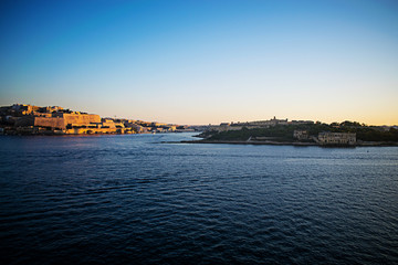 Obraz premium Malta Seascape at Dusk