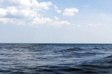 Obraz premium Perfect sky and water of ocean