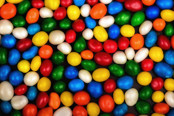 Fototapeta na wymiar bright colored candies