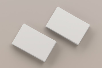 Top View Business card Mockup
