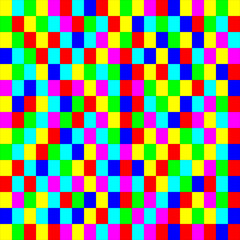 Multicolor abstract Geometric pattern. Flat texture. Simply figures. Mosaic Background for print banner textile