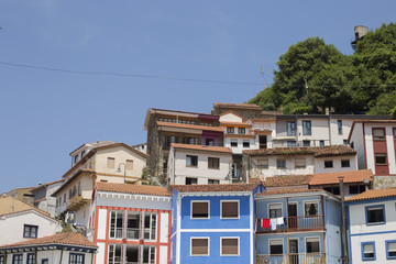 Fototapeta premium Colorful buildings in Cudillero