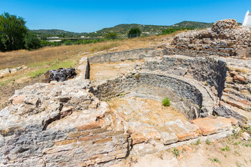 Roman ruins of Milreu, Estoi, Algarve, Portugal