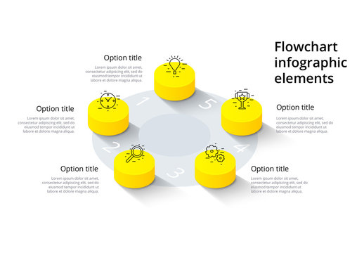 5-Step Infographic Layout