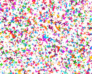 Abstract geometric pattern. Background with colored shapes. Mosaic graphic design. Vivid backdrop for Banners, Posters, Flyers. Vector