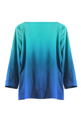 Blue blouse isolated