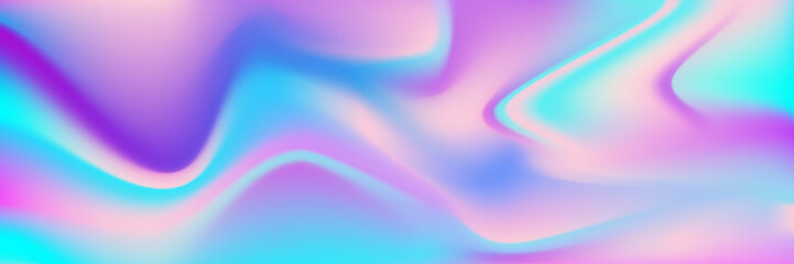 horizontal abstract holographic texture design for pattern and background.