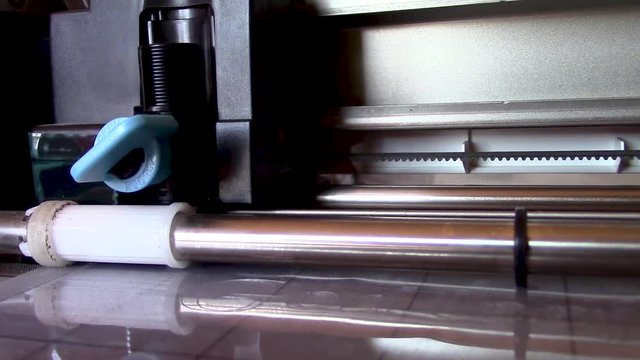 Cutting stencils with silhouette cameo one