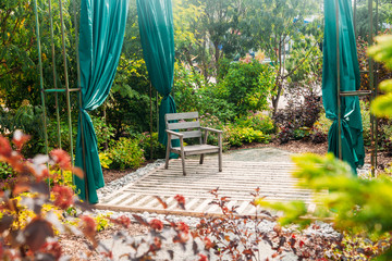 Obraz premium beautiful place for rest outdoor relax zone