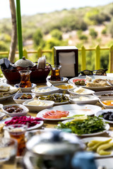 turkish breakfast table