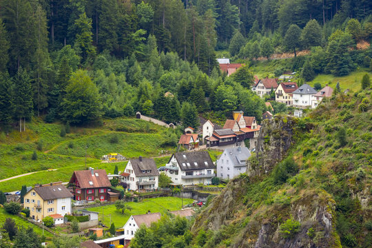 View of Hornberg in Black Forest - Germany, Baden-Wurttemberg
