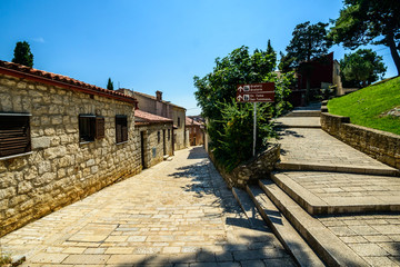 Fototapeta na wymiar Rovinj, one of the most beautiful town in Croatia.