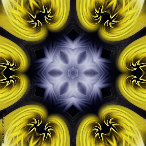 Abstract Background Fractal Art Creative Design Pattern