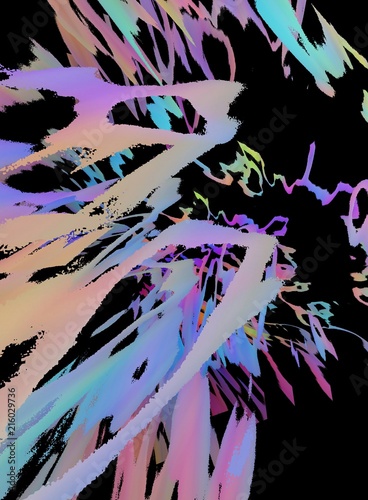 Abstract Background Fractal Art Creative Design Pattern