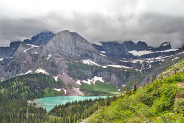 Stormy Skies Over Grinnell Lake