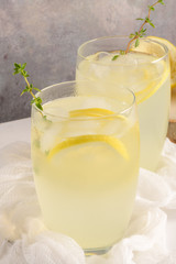 Cold lemonade