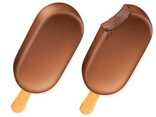 Picolé de Chocolate