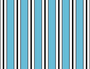 The line pattern by stripes. Seamless vector background. Colorful blue white and black retro and vintage texture. Graphic modern pattern.