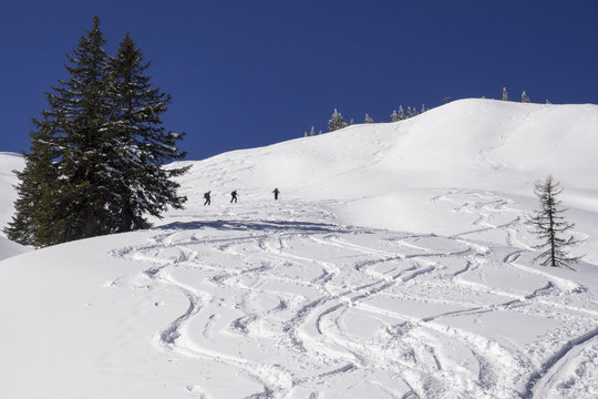 Skitour im Allgäu