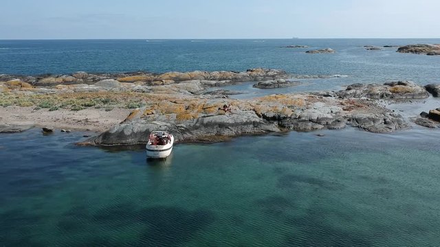 Boat at coast