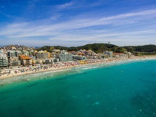 Fototapeta premium Drone at the beach