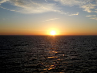 Sonnenuntergang Ostsee
