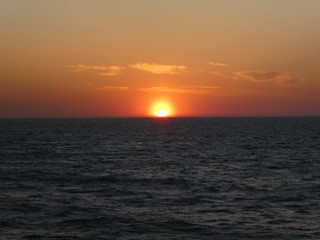 Sonnenuntergang Ostsee