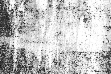 Wall fragment with scratches and cracks