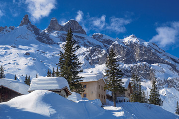 Lindauer Hütte im Winter