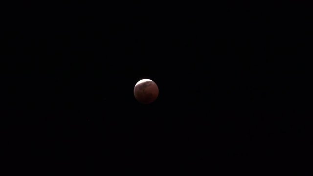 Time lapse of part of the Lunar eclipse of 27th of July.