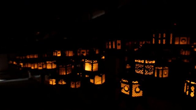The Kasuga Taisha Shrine in Nara is famous for it's lanterns.