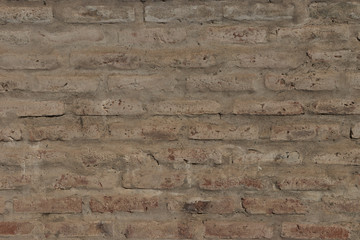 pared de ladrillos rustica y gastada