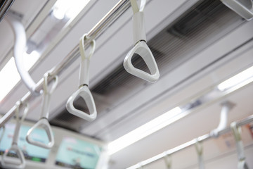 Handle in subway