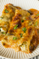 Baked Stuffed Vegetarian Cannelloni