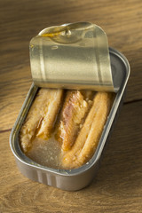 Organic Salty Canned Sardines