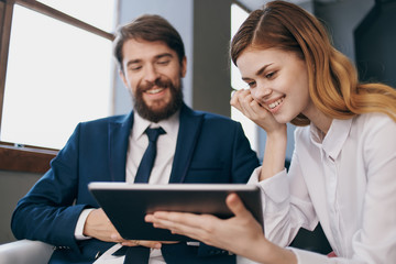 Obraz premium business people working in office