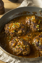 Homemade Savory Salisbury Steaks