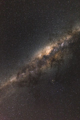 Stunning colorful image of Milky Way galaxy.