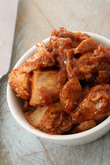 barbecue chicken sandwich filling